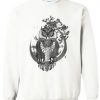 OWL mandala graphic Sweatshirt