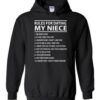 Rules For Dating My Nieces Quote Hoodie