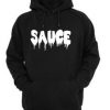 Sauce Drip Font Hoodie