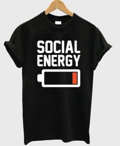 Social Energy Graphic T Shirt