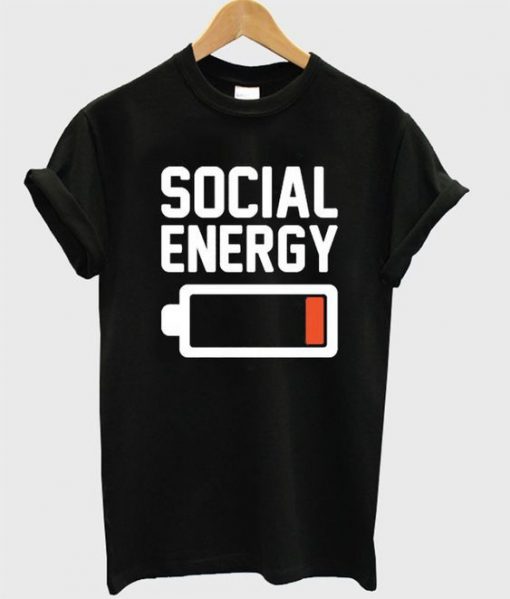 Social Energy Graphic T Shirt