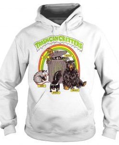 Trash Can Critters Hoodie Pullover