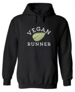 Vegan Runner Hoodie Pullover