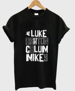 luke anshton calum mikey T shirt