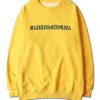 Ariana Grande Yellow Sweatshirt