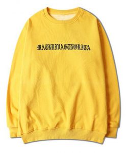 Ariana Grande Yellow Sweatshirt