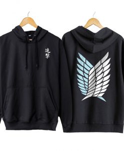 Attack On TItan Logo Hoodie