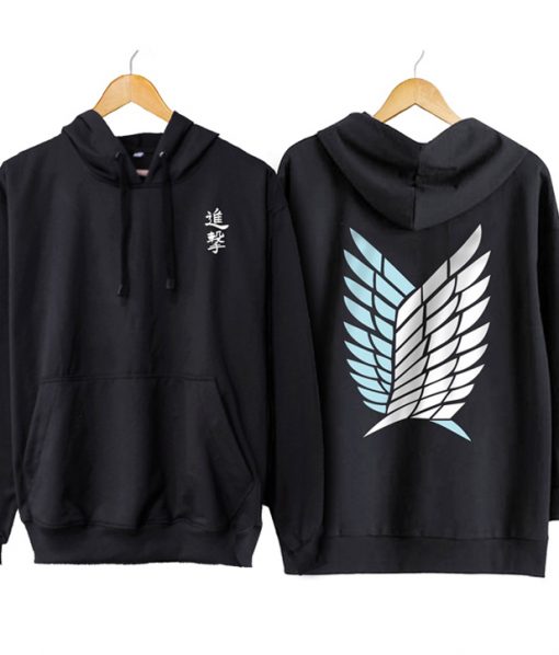 Attack On TItan Logo Hoodie