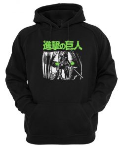 Attack On Titan Green Eyes Hoodie