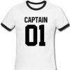 Captain 01 Ringer T Shirt