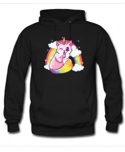 Caticorn Cute Kitten Unicorn Hoodie