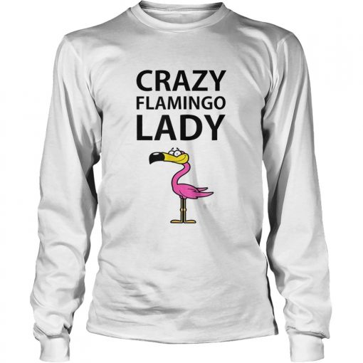 Crazy flamingo Lady Sweatshirt