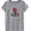 Deadpool Deadlift Funny T Shirt