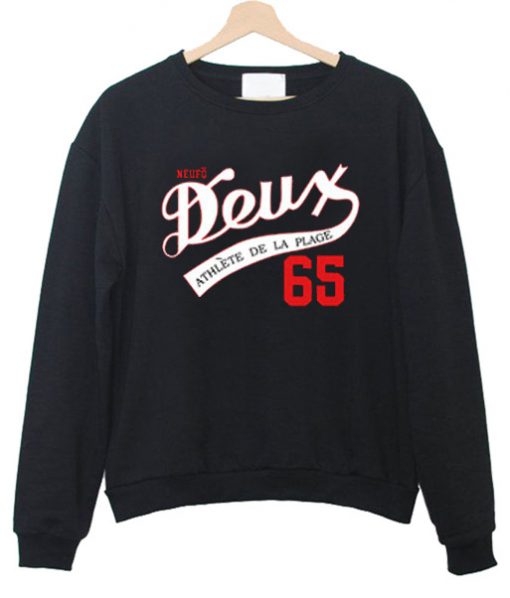 Deux Athlete De La Plage Sweatshirt