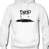 Drip Splashy White Hoodie