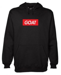 Goat Red Boxed Logo hoodie