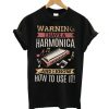 Harmonica Vintage Retro T Shirt