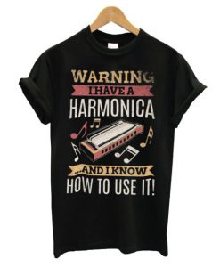 Harmonica Vintage Retro T Shirt