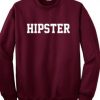 Hipster Crewneck Sweatshirt