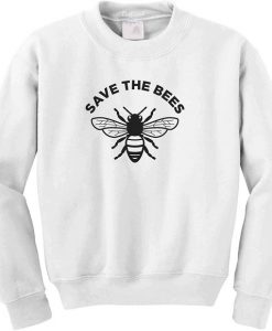 Save The Bees Crewneck Sweater