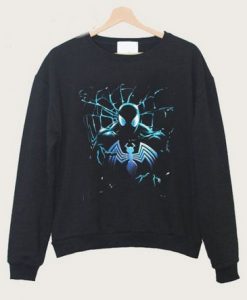 Spiderman Black Venom Graphic Sweatshirt