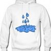 Splashing Water hoodie Pullover