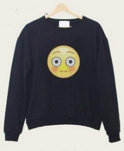 Surprise Smiley Crewneck Sweatshirt