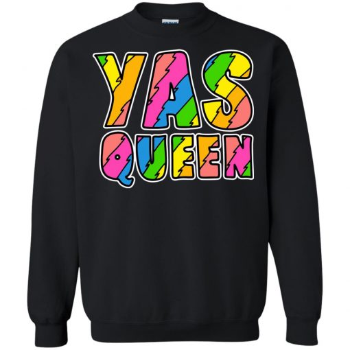 YAS queen Crewneck Sweatshirt