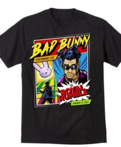 Bad Bunny x Royal Rumble 2021 T Shirt