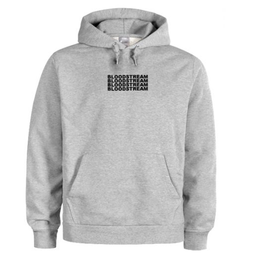 Bloodstream Font Hoodie