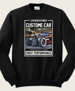 Custome Car Hight Performance Sweatshirt