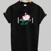 Destroy Flower Graphic T Shirt