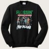 Fortnite Christmas Flossing Through The Snow Sweatshirt