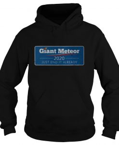 Giant Meteor 2020 Just End It Already hoodie