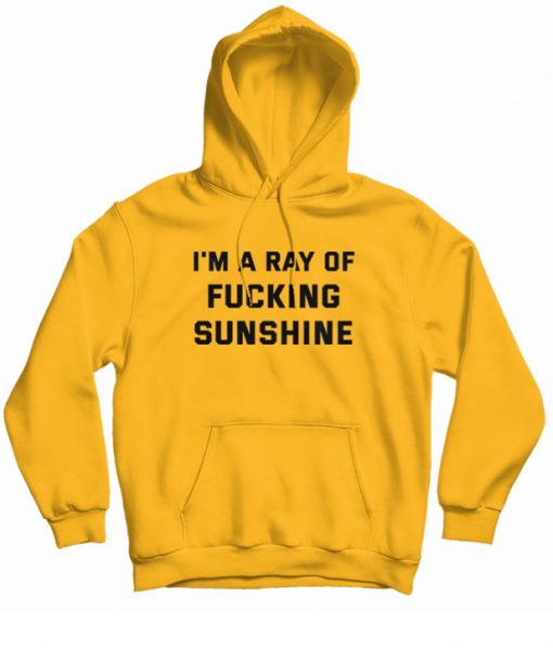 I'm A Ray Of Fucking Sunshine Hoodie