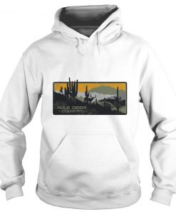 Mule Deer Country Desert hoodie