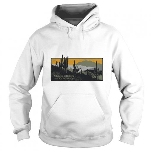 Mule Deer Country Desert hoodie