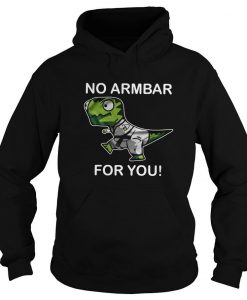 T-rex No Armbar For You Hoodie