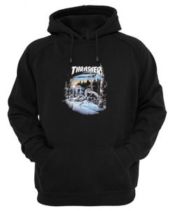 Thrasher Wolf Hoodie