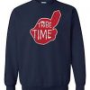 Tribe Time cleveland indians sweatshirt