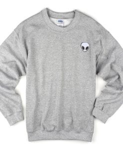 Alien Pocket Sweatshirt grey
