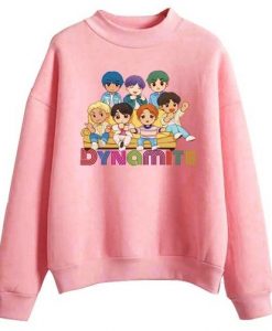 BTS Cartoon dynamite sweatshirt