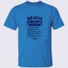 Beach Bum Checklist T Shirt