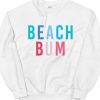 Beach Bum Font Sweatshirt