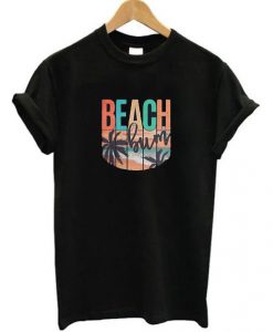 Beach Bum Palm Tree T Shirt