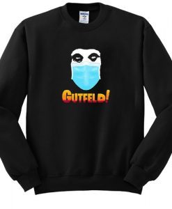 Misfit face mask Gutfeld sweattshirt