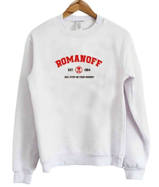 Romanoff Black Widow Est 1984 Sweatshirt