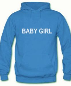 Baby Girl Font Hoodie