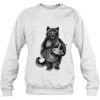 behemoth the cat sweatshirt