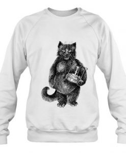 behemoth the cat sweatshirt